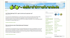 Desktop Screenshot of elektrofahrradtrends.de